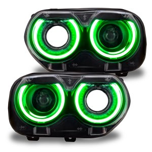 Ram 3500 Headlight DRL Upgrade Kit - ORACLE Lighting - RGB+W DRL Replacement - ColorSHIFT - `11-`18